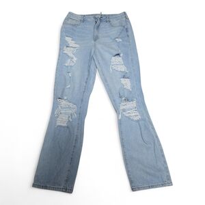 Pacsun Distressed Light Blue Women's Jeans